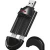Caricabatteria usb konnoc ibt-kcr883u mini caricabatteria usb 2 batterie aa/aaa, supporta batterie ni-cd/ni-mh